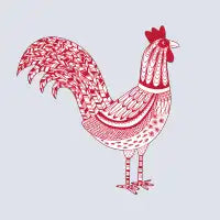 The Magnificent Rooster - design