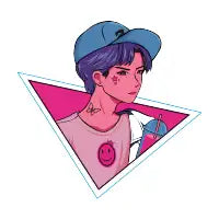 Anime BadBoy - design
