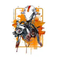 Watercolor Bot№12 - design