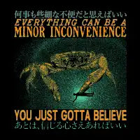 Minor Inconvenience Crab - design