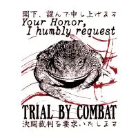 Trial By Combat Frog - design