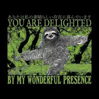 You Are Delighted Sloth - design