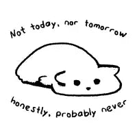 Never ! - design