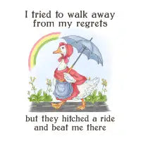 Walk Away From My Regret - design