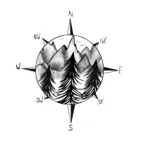 Mountain Compass - design