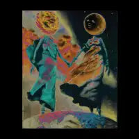 Sun N Moon Abstract - design