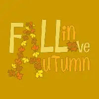 Fall in Autumn - design