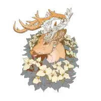 Non-typical Blue Quartz Buck - design
