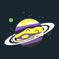 In The Non-Binary Orbit - design