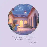 A child is born - design