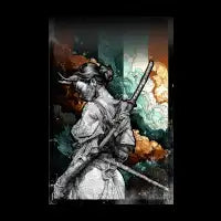 Samurai Oni Warrior - design