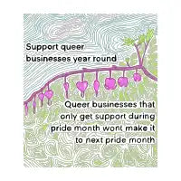 Support Queer Businesses - design