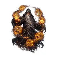 Arcane Fire Wizard Magic - design