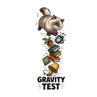Gravity Test Cat - design
