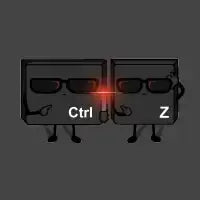 Ctrl + Z in Black! - design
