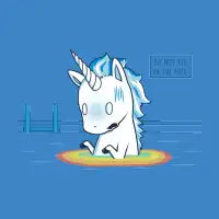 Don't Pee In The Pool! T-Shirt - design