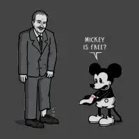 Mickey is Free! - design