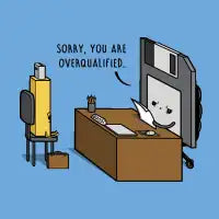 Overqualified! - design