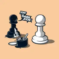 Join the dark side! - design