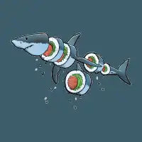 Shark sushi - design