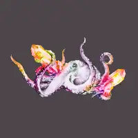 Crystal Octopus - Fire - design