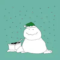 Get Merry (without background) - design