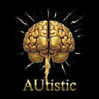 AUtistic Light It Up Gold - design