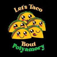 Let's Taco Bout Polyamory T-Shirt - design