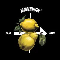 Lemon on a Pear Living On a Prayer Pun - design