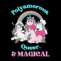 Polyamorous, Queer, & Magical - design