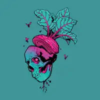 Beet Head Ghost - design