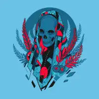 Blueberry Skull - design