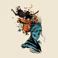 Graveyard Head Ghost - design