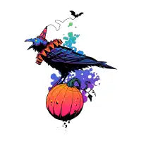 Halloween Crow - design
