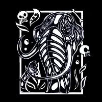 abstract mammoth - design