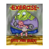 Exercise Eats your Brain - design