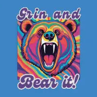Grin and Bear it T-Shirt - design