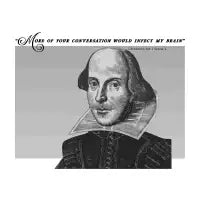 Shut up- Shakespear T-Shirt - design