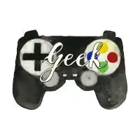 Hand Painted Watercolor Geek Game Controller - design
