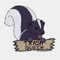 Skunk Trash Queen - design
