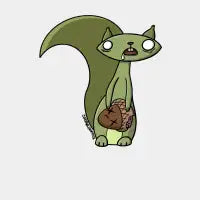 Zombie Squirrel - design