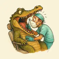Crocodile dentist - design