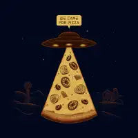 They came for pizza T-Shirt - design