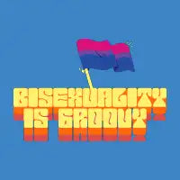 Bisexuality is Groovy - design