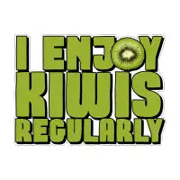 I Enjoy Kiwis Regularly - design