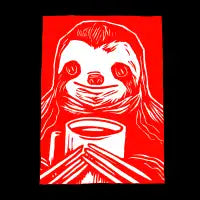 Coffee Sloth - design