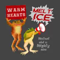 Warm Hearts Melt Ice - design