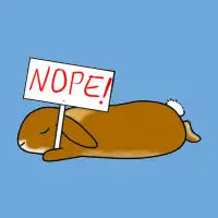 Nope Bunny - design