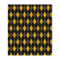 Argyle Gold Grey Black Shoes - design