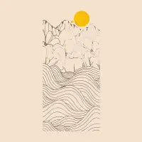 Flower sea cliffs - design